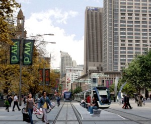 George St, Sydney - artists impression