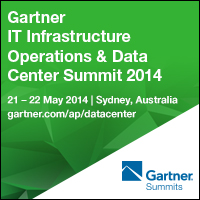 Gartner IT Infrastructure Operations & Data Center Summit 2014 @ Sydney, Australia