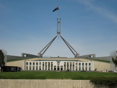 Parliament House, Canberra, Australia (November 2010)