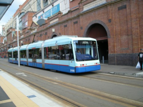 Sydney's light rail vehicle