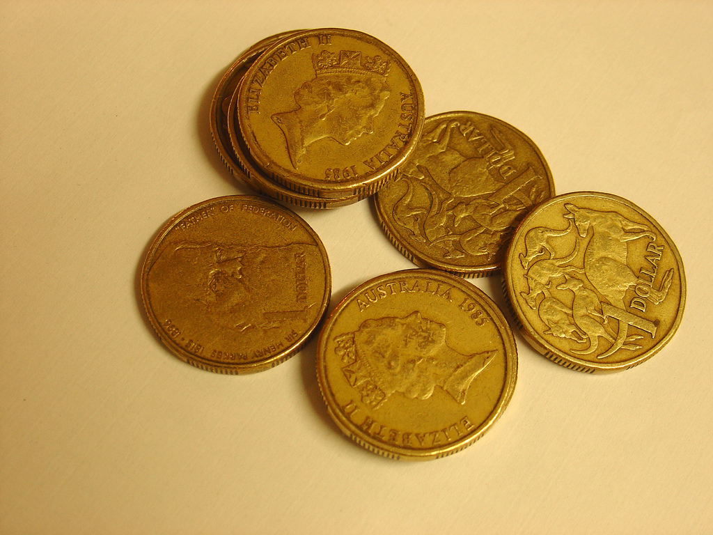 Aussie money coins