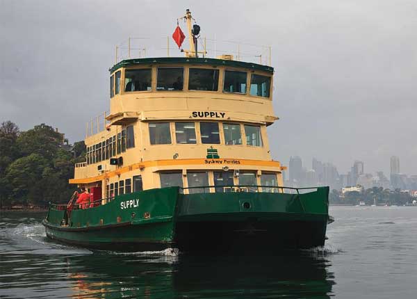 Designs called for six new Sydney Harbour ferries