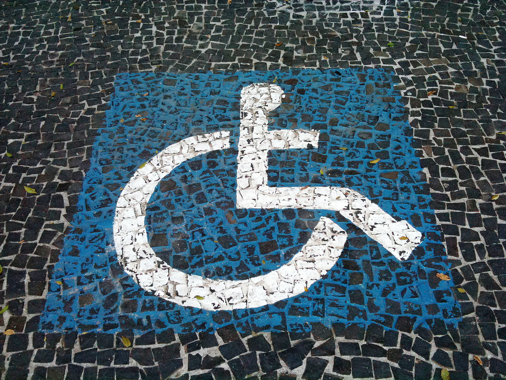 wheelchair parking