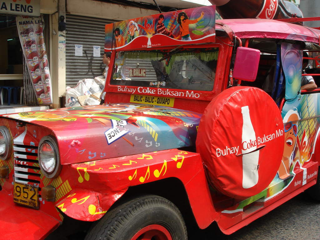 Coke Jeepney in Manila