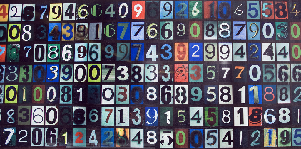 colored numbers code
