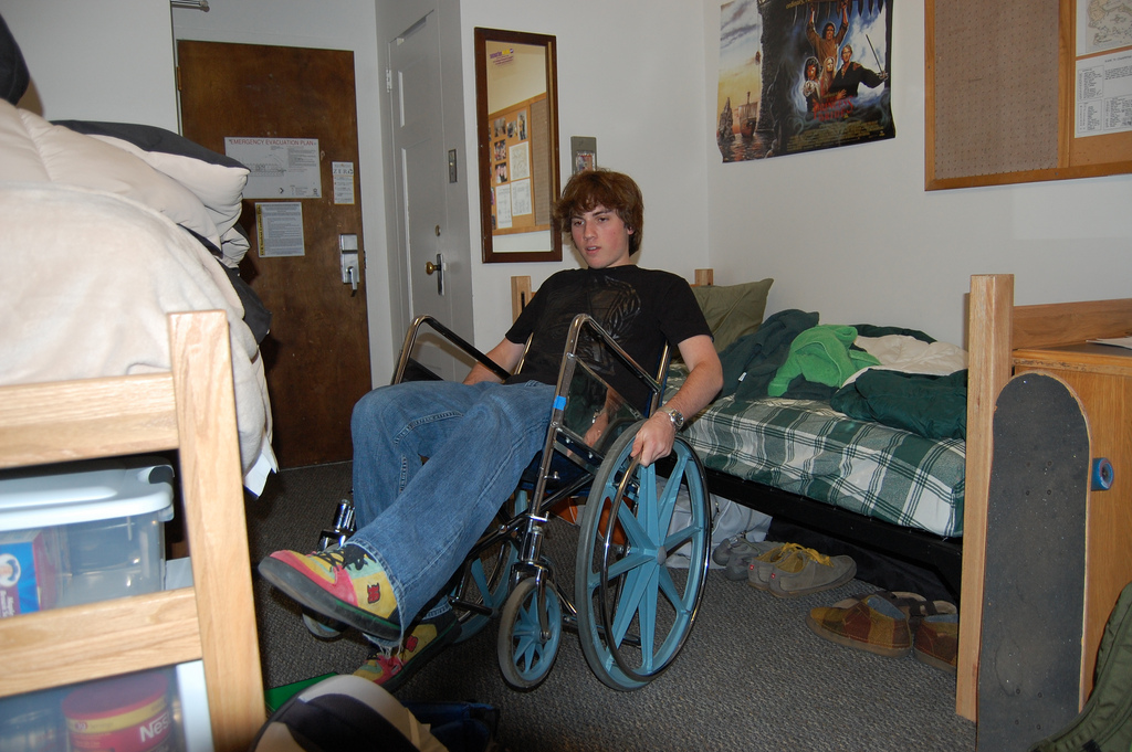 Wheelchair Wheelies!