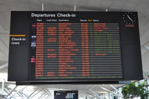 BNE Departure Board