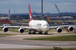 VH-OQF A380 Qantas