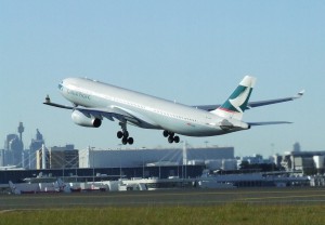 Cathay Pacific skyline