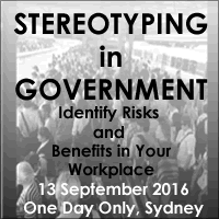Stereotyping: Avoiding the Pitfalls and Creating Best Practices @ Novotel Sydney Central
