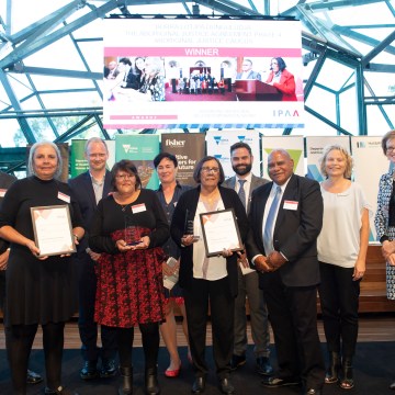World Heritage bid wins public administration award