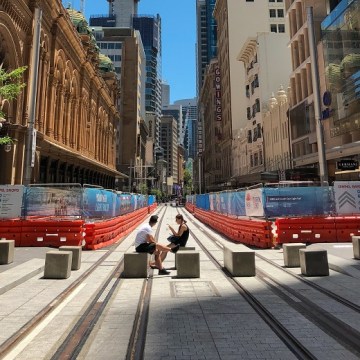 Excavated light rail artefacts record first contact