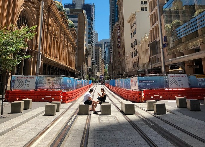 Excavated light rail artefacts record first contact