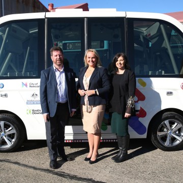 Newcastle set to begin trial of driverless bus