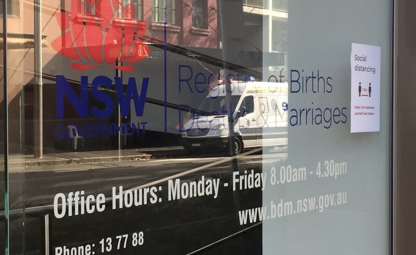 Identity theft risk at Births Deaths and Marriages