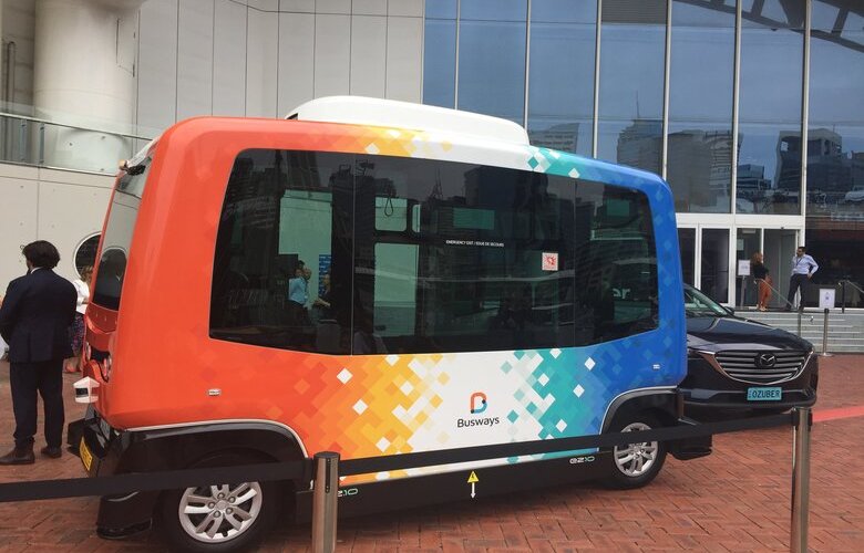 NSW in world first trial of fully autonomous bus