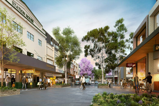 Rendering of Beamish Street, Campsie