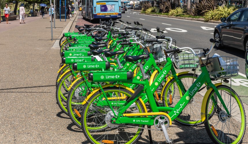 City of Sydney trials e-bike parking bays