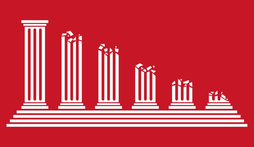 The erosion of democracy